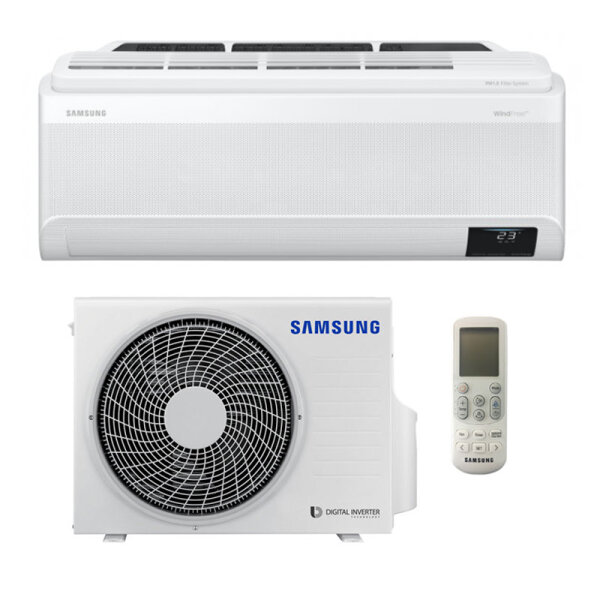 Samsung Pure Wind-Free AR12CXKAAWKNEU/X Wandklimageräte Set - 3,50 kW