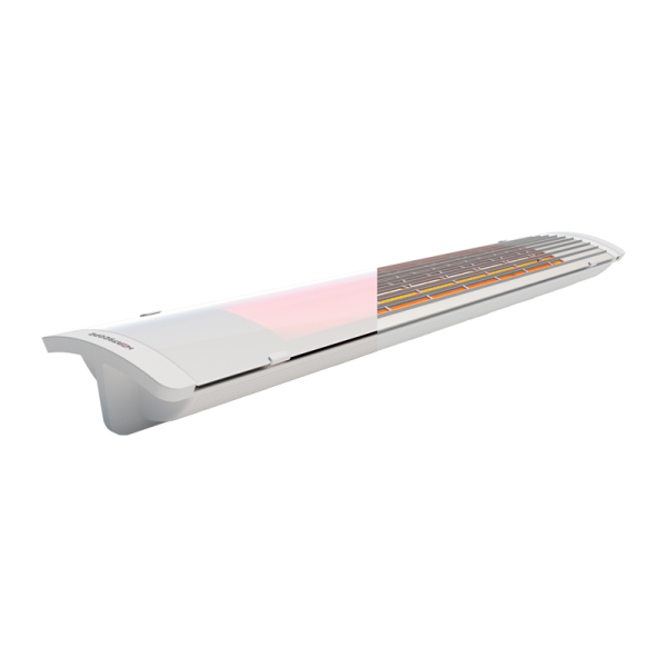 HEATSCOPE Pure Plus Heizstrahler Weiß - 3000 Watt