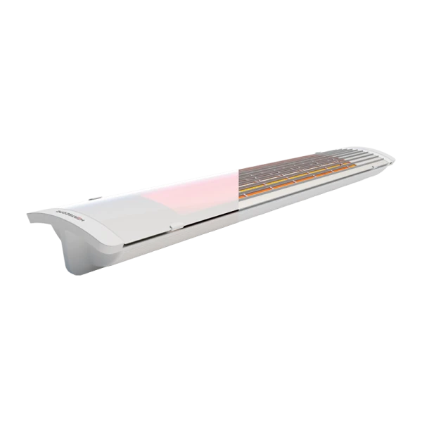HEATSCOPE Pure Plus Heizstrahler Weiß - 3000 Watt