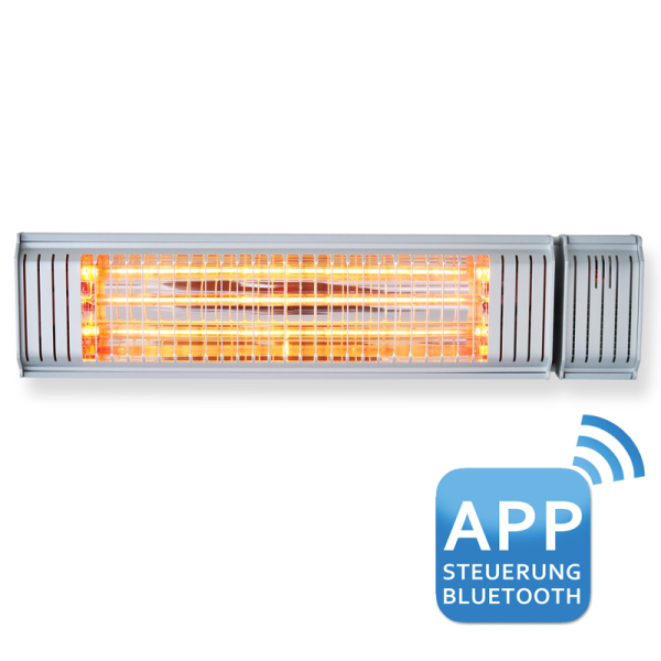 Appino 20 Silber Infrarotstrahler - 2000 Watt