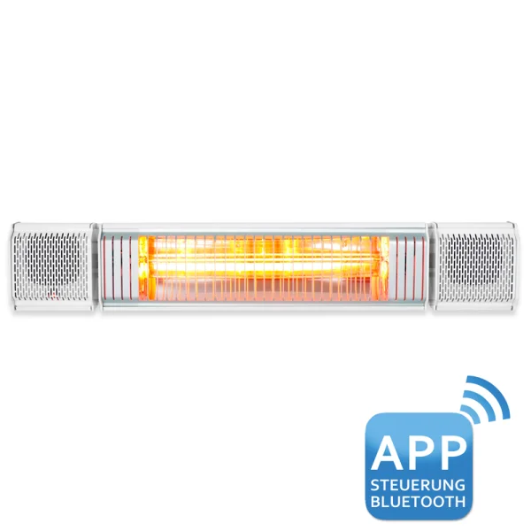 Appino Beatzz Weiß Infrarotstrahler - 2000 Watt