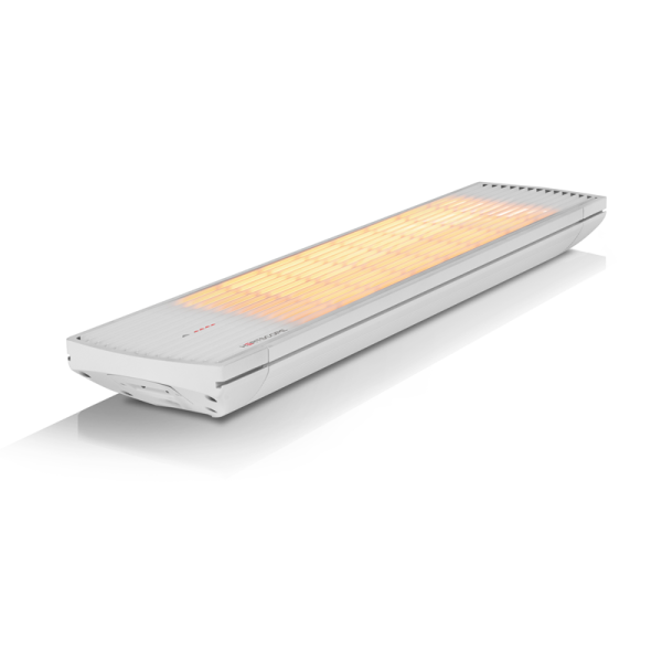 HEATSCOPE Spot Powerstrahler Weiß inkl. IR-Fernbedienung - 2800 Watt