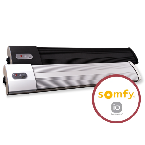 HEAT ZONE Dunkelstrahler 2400 Watt Somfy Steuerung