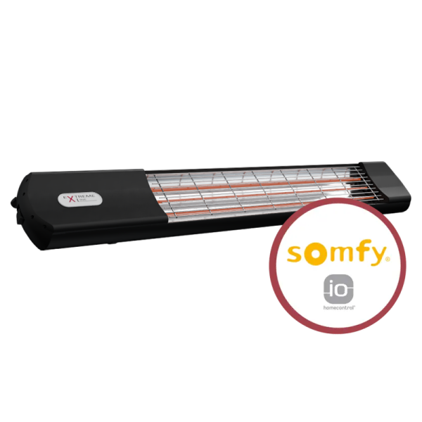 HEAT SHINE Carbonstrahler 2700 Watt Somfy Steuerung