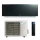 Daikin Emura 3 Wandklimageräte Set in Mattschwarz